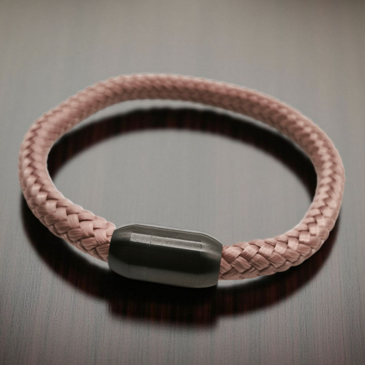 Segeltau-Armband "UNI" in Kupfer-Rosa | 8mm