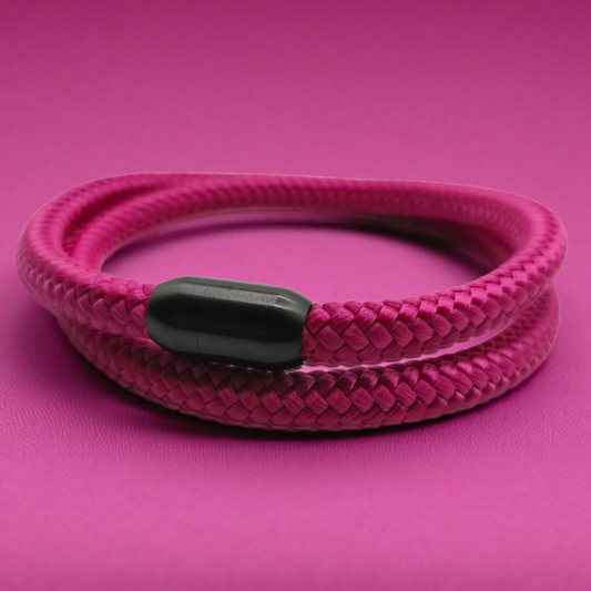 Segeltau-Armband "UNI DOUBLE" in Kranbeere | 8mm