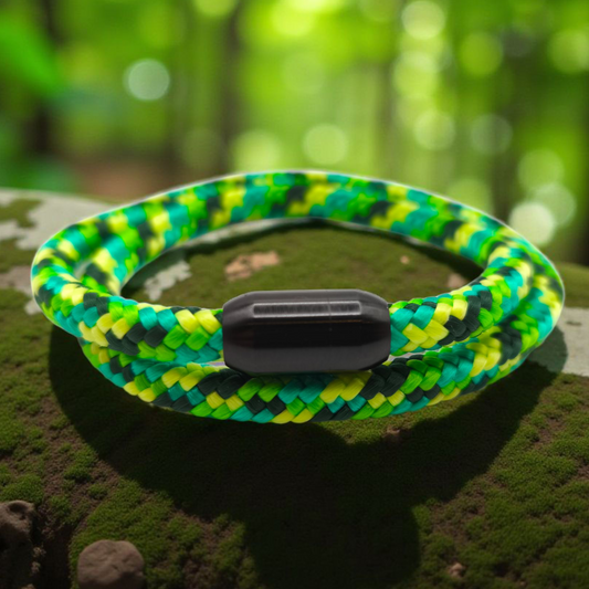 Segeltau-Armband "Forest" als Double | 8mm