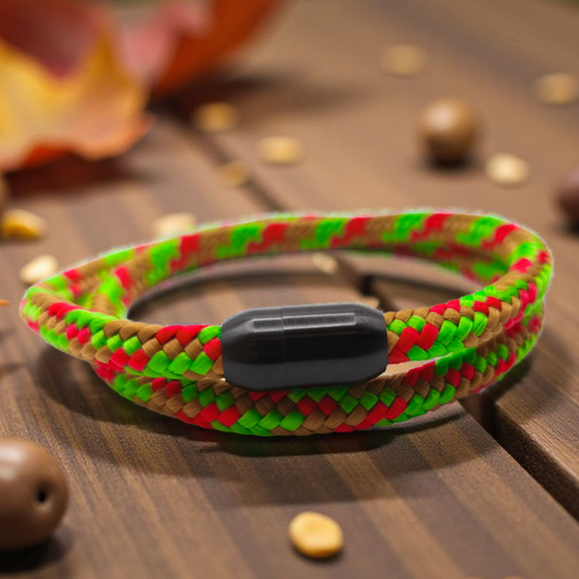 Segeltau-Armband "Autumn" als Double | 6mm