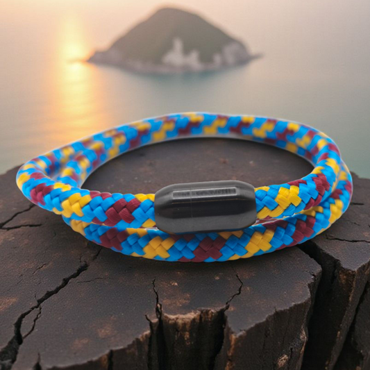 Segeltau-Armband "Island" als Double | 6mm
