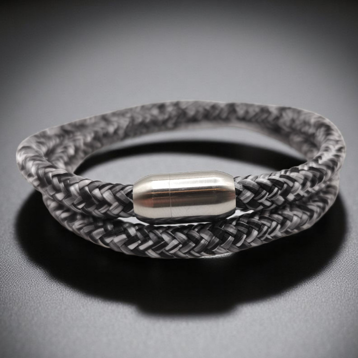 Segeltau-Armband "Shadow" als Double | 6mm