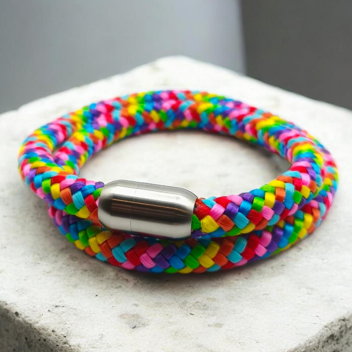 Segeltau-Armband "Confeti" als Double | 8mm