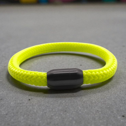 Segeltau-Armband "UNI" in Neon-Lime | 8mm
