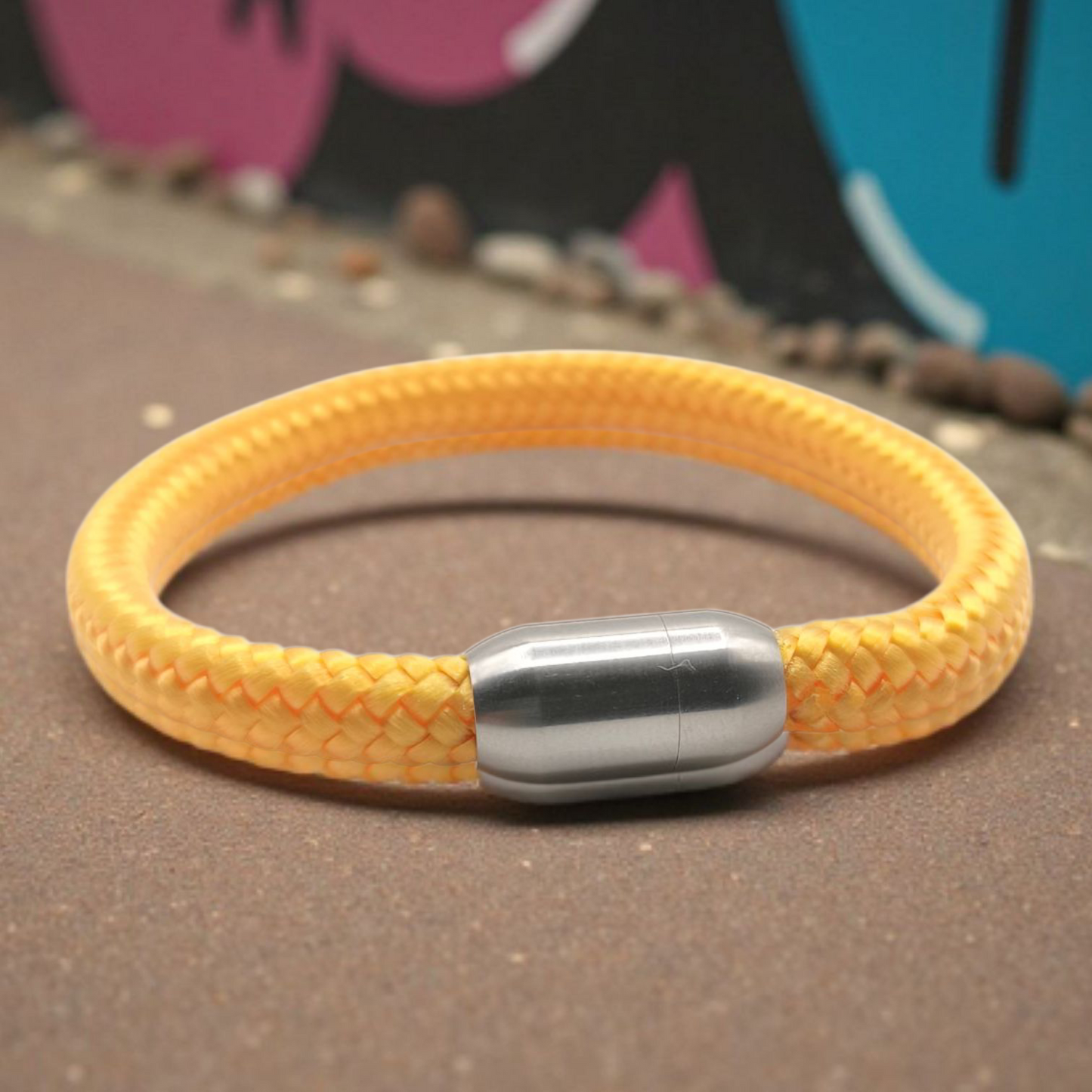 Segeltau-Armband "UNI" in Butter | 8mm