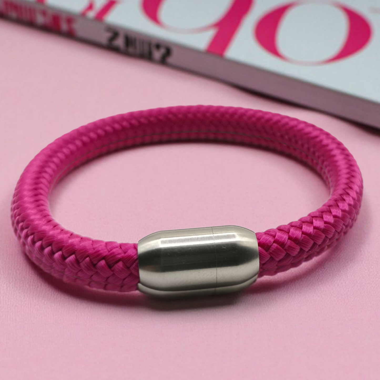 Segeltau-Armband "UNI" in Kranbeere | 8mm