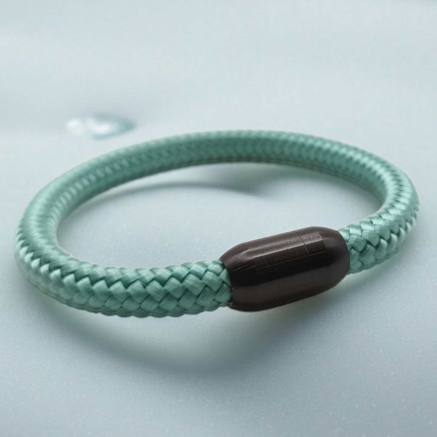 Segeltau-Armband "UNI" in Sea-Grün | 8mm