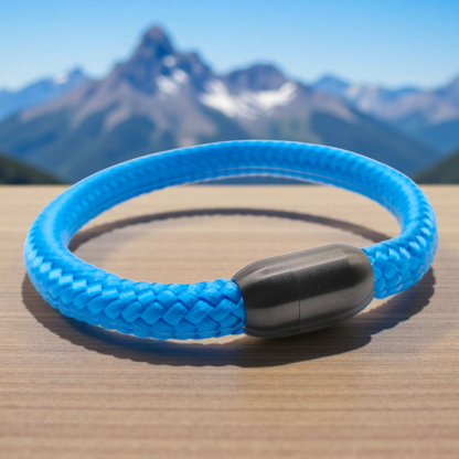 Segeltau-Armband "UNI" in Sky-Blau | 6mm