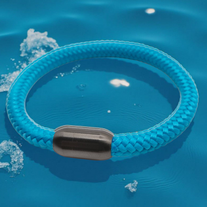 Segeltau-Armband "UNI" in Meer-Blau | 8mm
