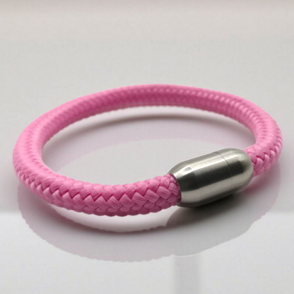 Segeltau-Armband "UNI" in Rose-Rosa | 8mm