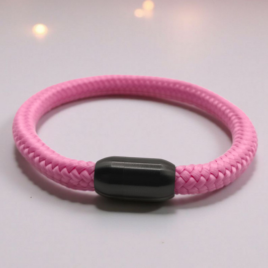 Segeltau-Armband "UNI" in Rose-Rosa | 8mm