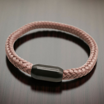 Segeltau-Armband "UNI" in Kupfer-Rosa | 8mm