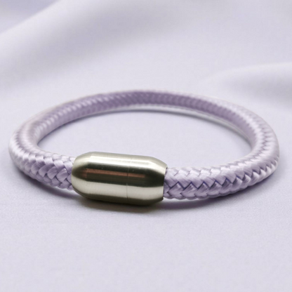 Segeltau-Armband "UNI" in Lila | 8mm