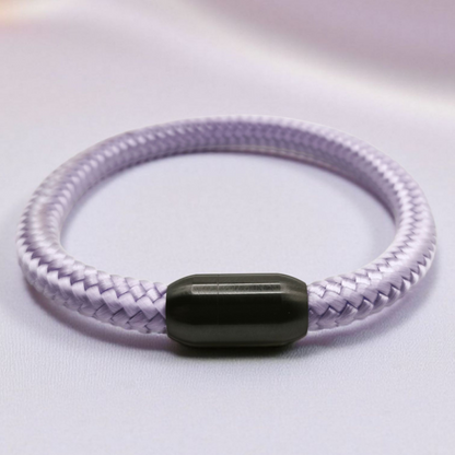 Segeltau-Armband "UNI" in Lila | 8mm