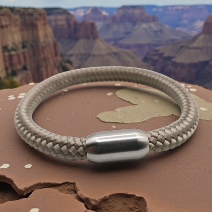 Segeltau-Armband "UNI" in Tan | 8mm