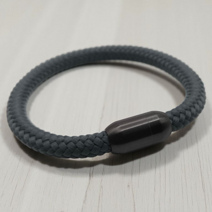 Segeltau-Armband "UNI" in Iron-Grau | 6mm