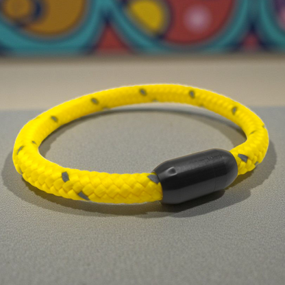 Segeltau-Armband "REFLECTIVE" in Canary-Gelb | 6mm