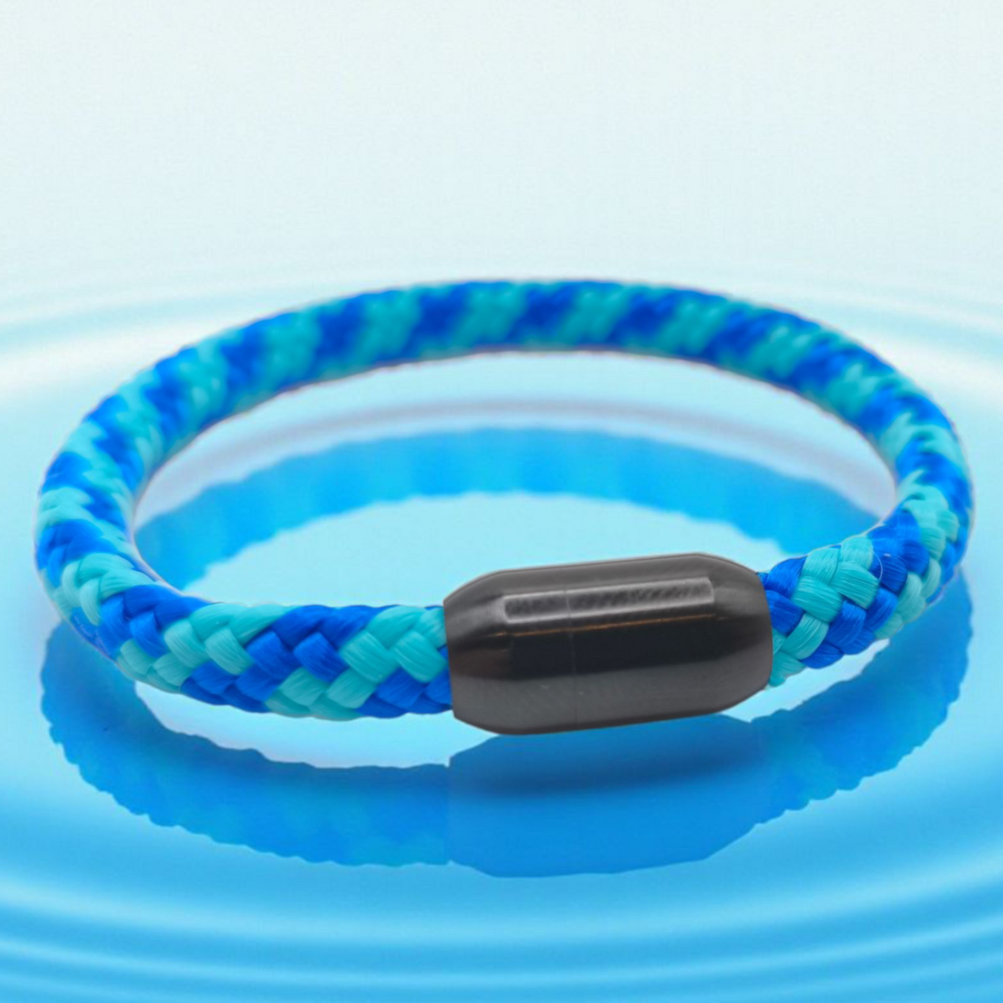 Segeltau-Armband "Blue Water" | 6mm