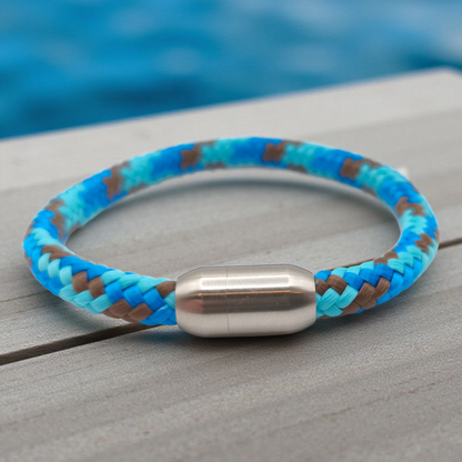 Segeltau-Armband "Deep Water" | 8mm