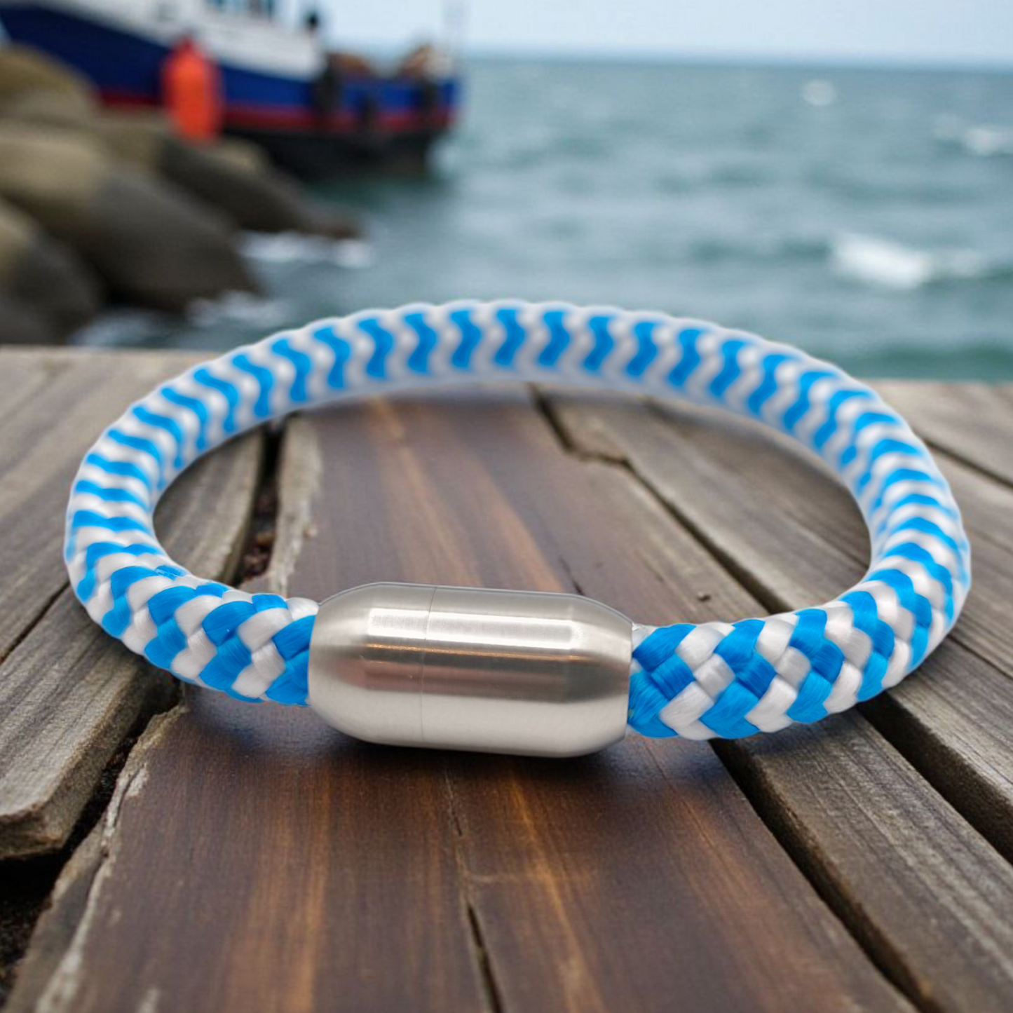 Segeltau-Armband "North Sea" | 8mm