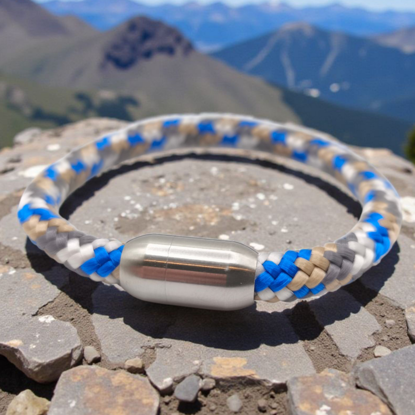 Segeltau-Armband "Rocky Mountains" | 8mm