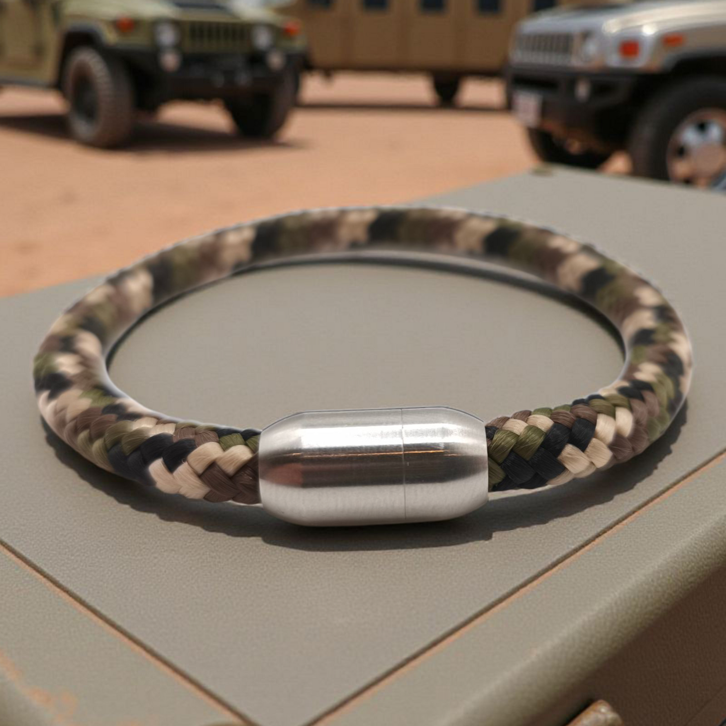 Segeltau-Armband "Army" | 8mm