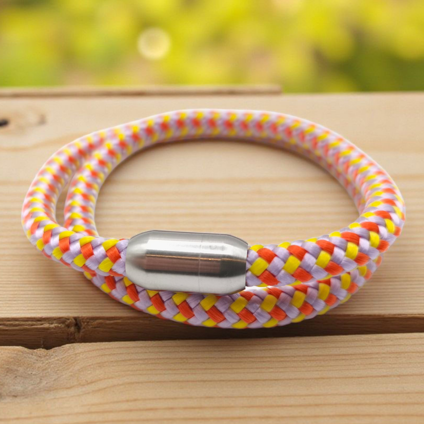 Segeltau-Armband "Beach" als Double | 6mm