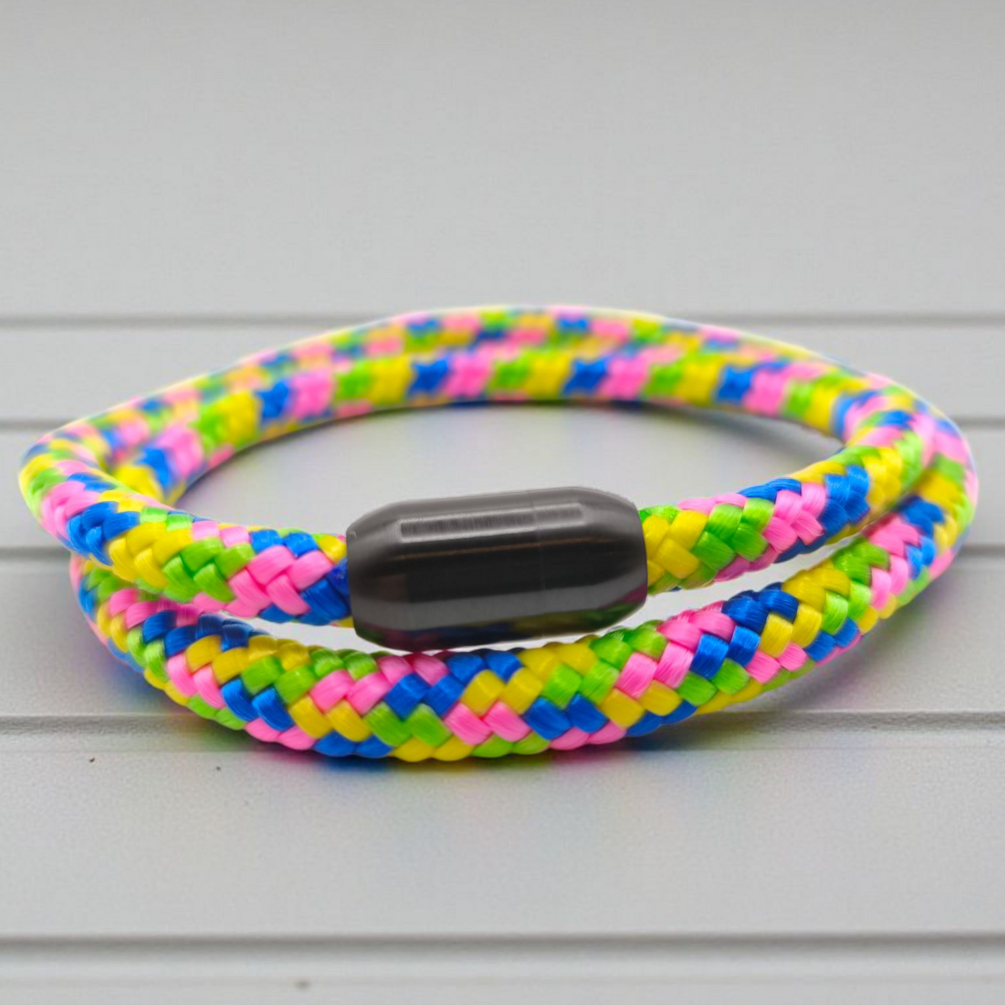 Segeltau-Armband "Partytime" als Double | 8mm