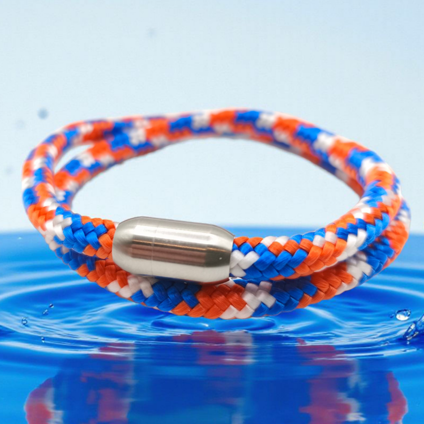Segeltau-Armband "Coast Guard" als Double | 6mm
