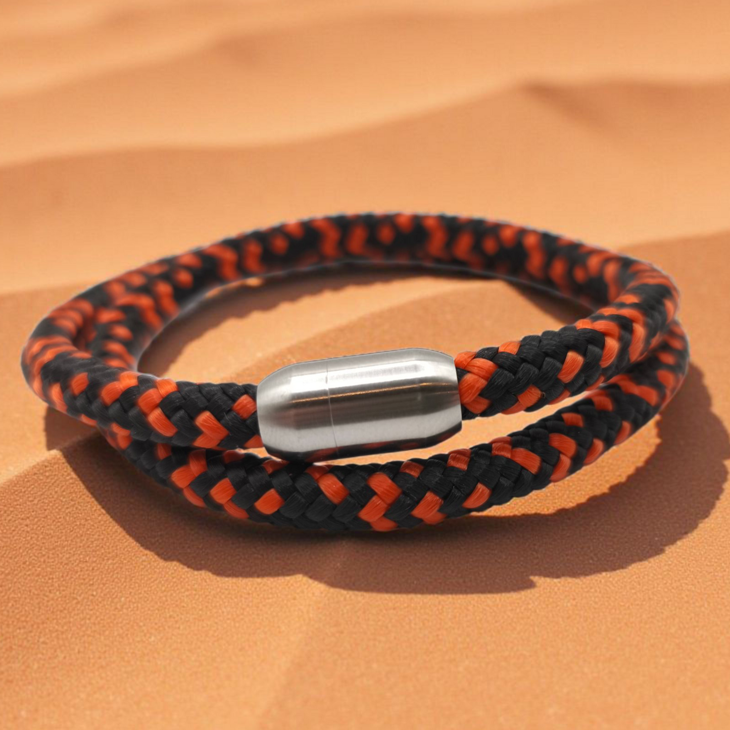 Segeltau-Armband "Vulcano" als Double | 68mm