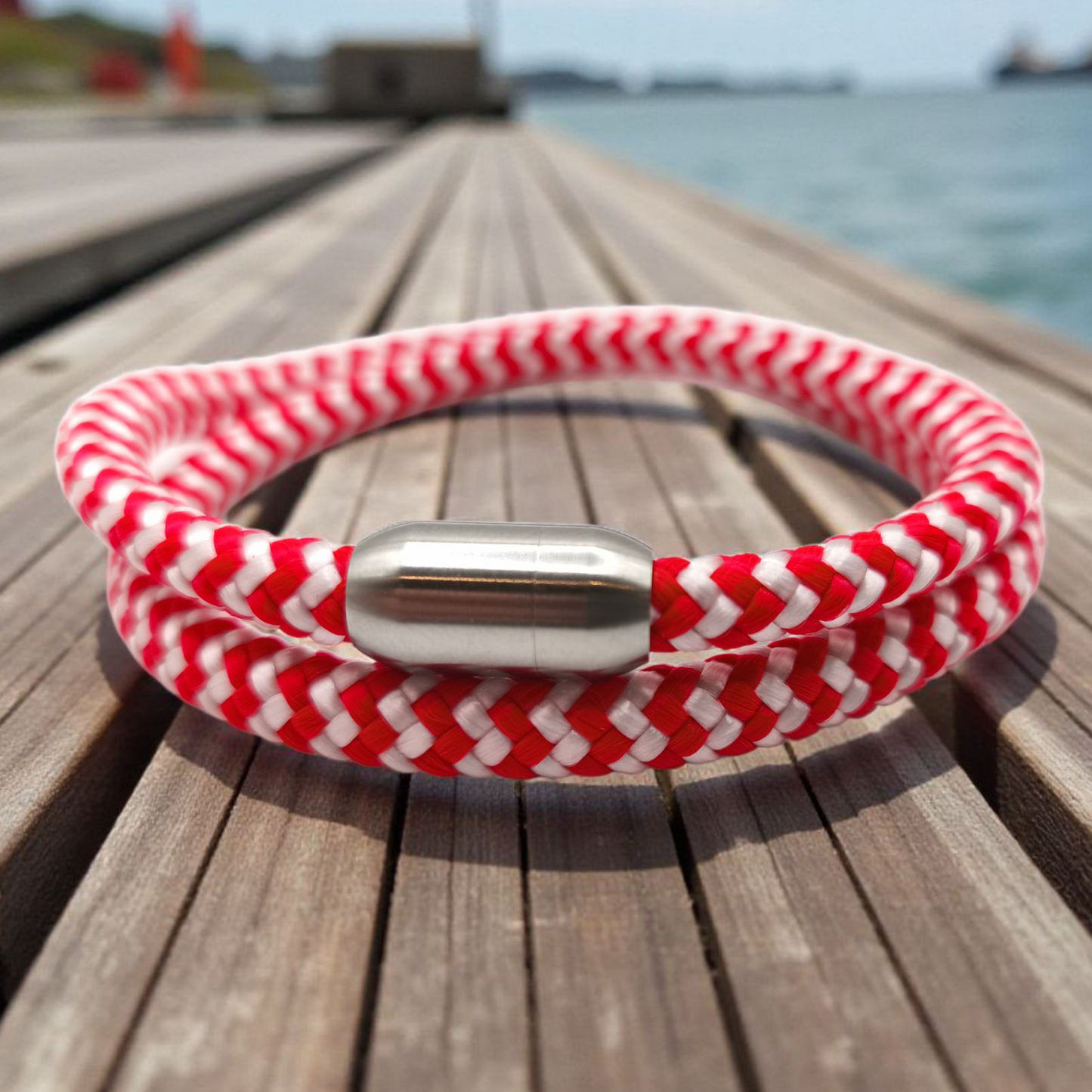 Segeltau-Armband "Trawler" als Double | 8mm