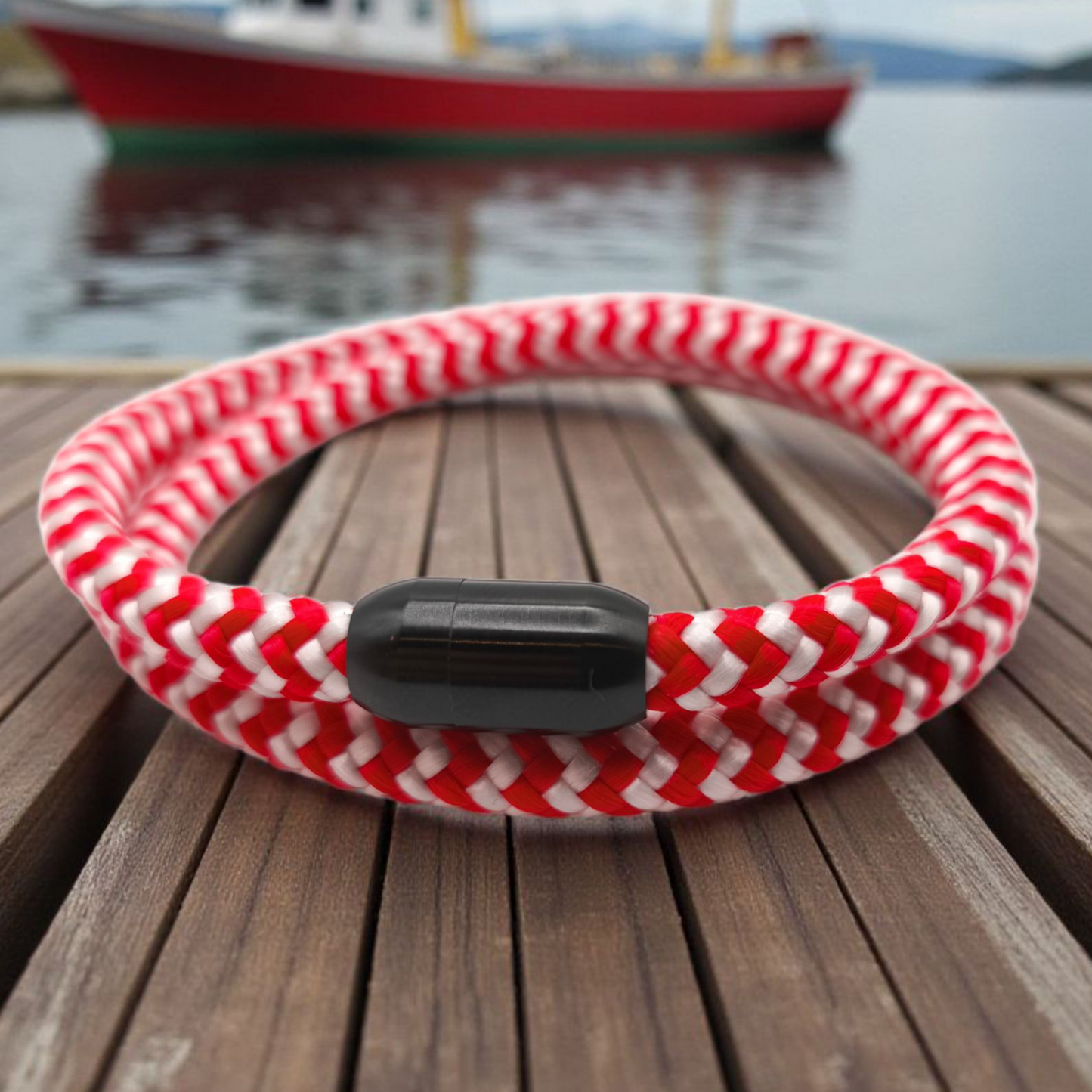 Segeltau-Armband "Trawler" als Double | 8mm