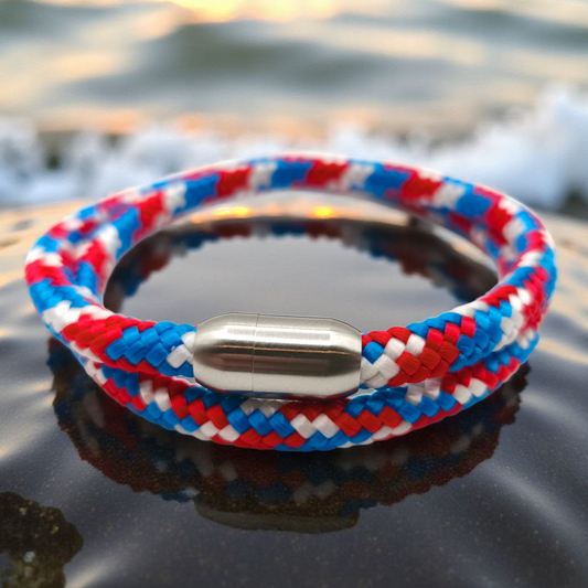 Segeltau-Armband "Astro" als Double | 6mm