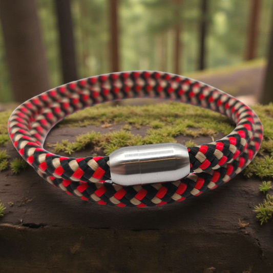 Segeltau-Armband "Snake" als Double | 8mm