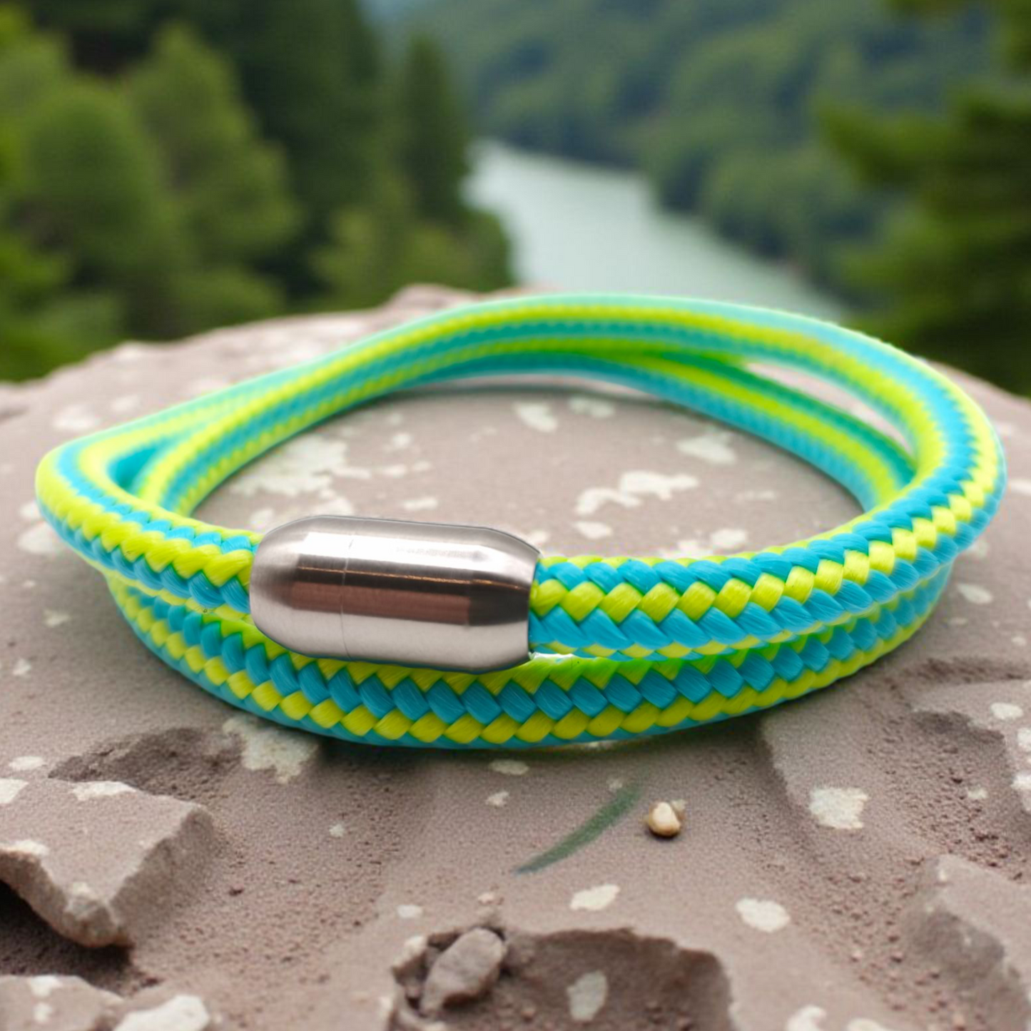 Segeltau-Armband "Cobra" als Double | 6mm