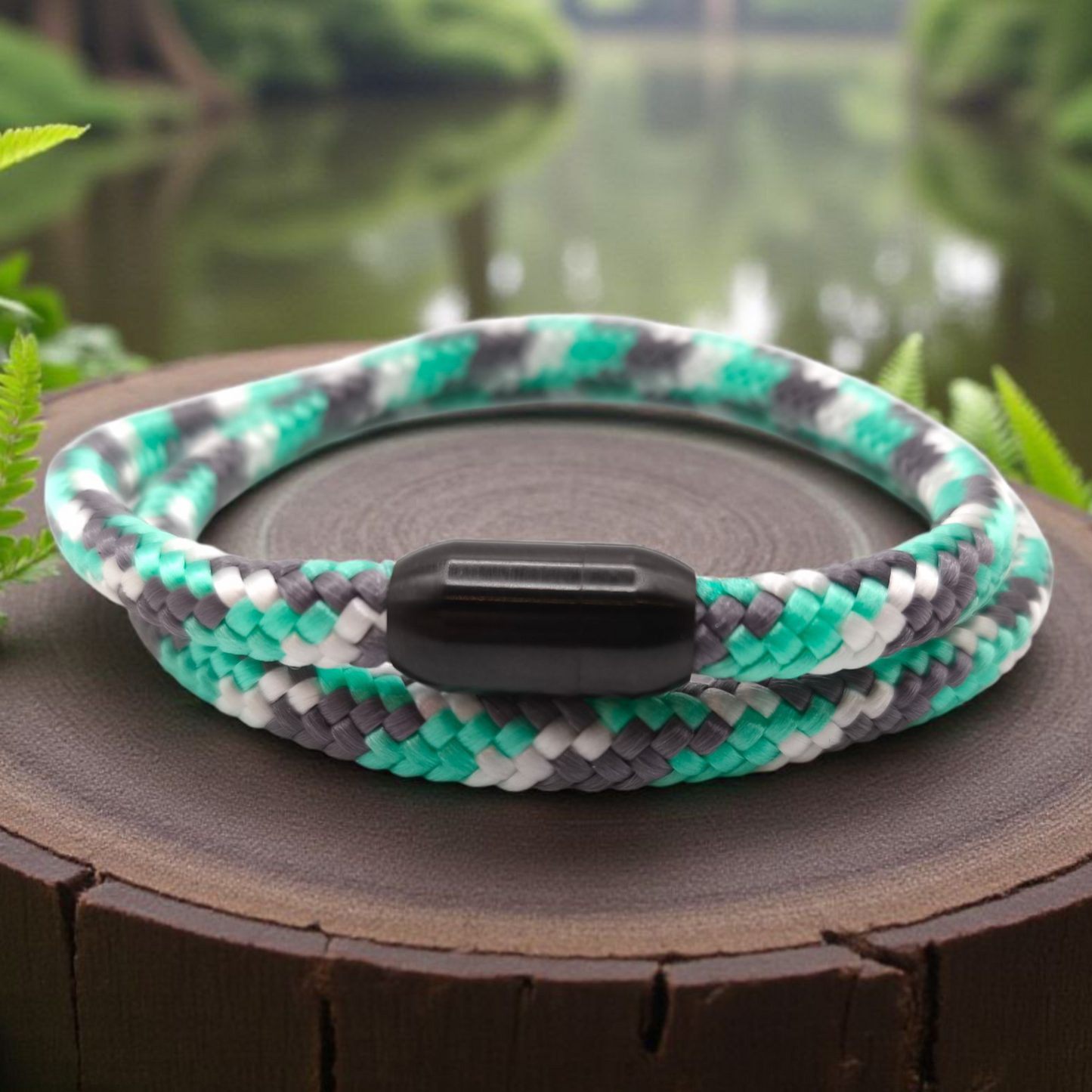 Segeltau-Armband "Baracuda" als Double | 8mm