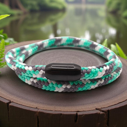 Segeltau-Armband "Baracuda" als Double | 8mm