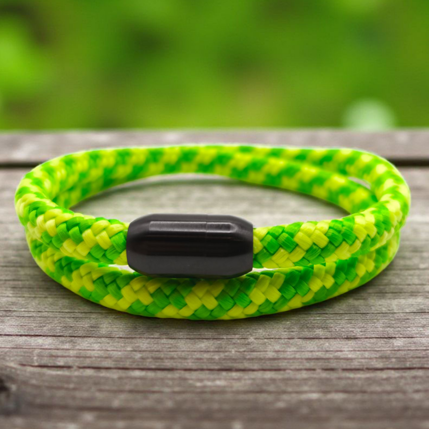 Segeltau-Armband "Lime" als Double | 8mm