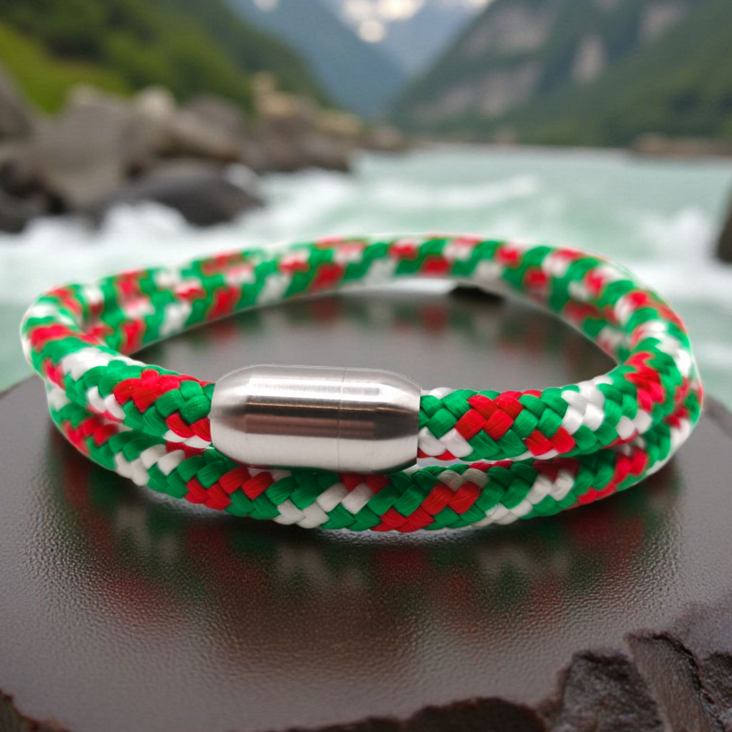 Segeltau-Armband "Ireland" als Double | 8mm