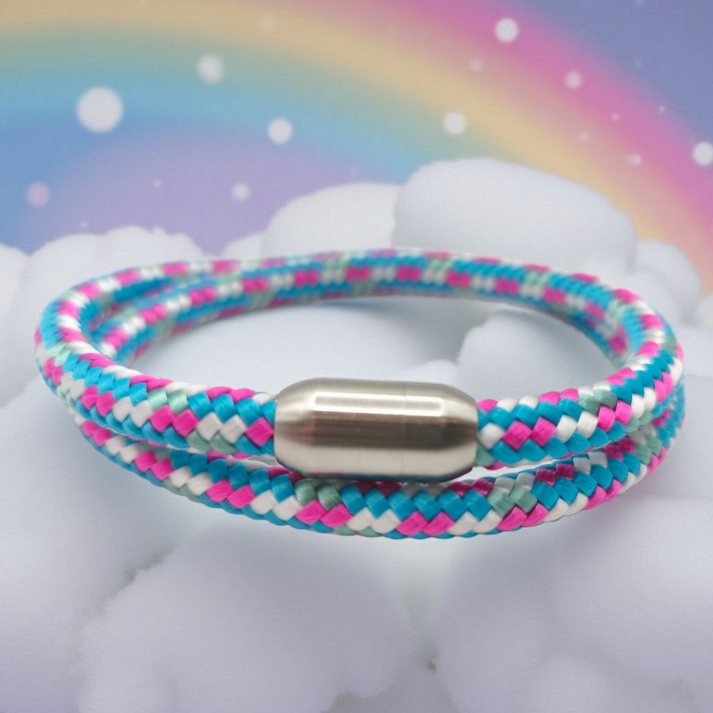 Segeltau-Armband "Unicorn" als Double | 8mm