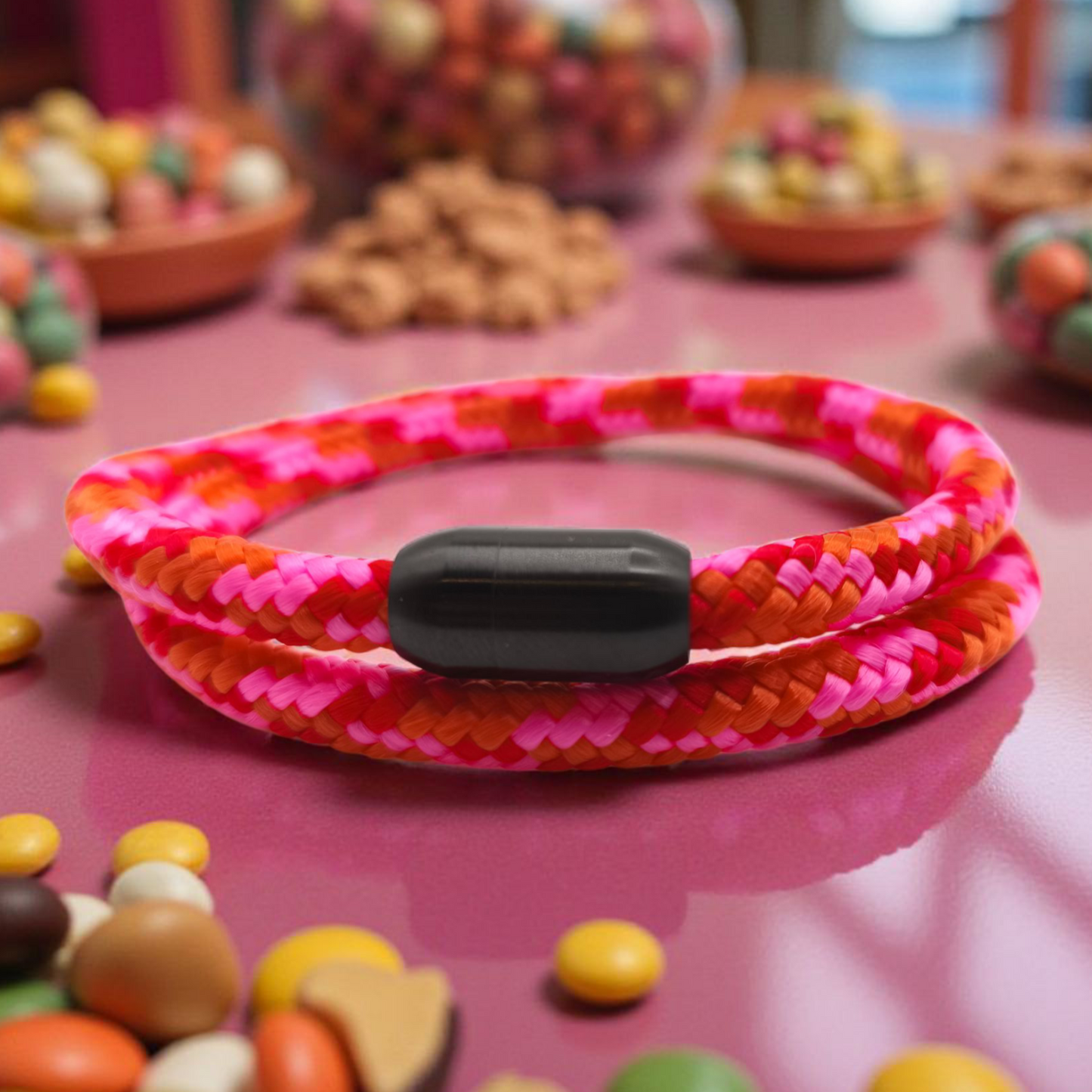 Segeltau-Armband "Candy Bar" als Double | 8mm