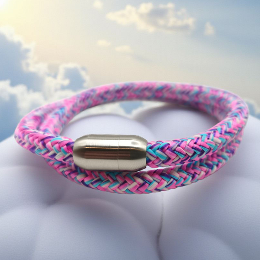 Segeltau-Armband "Sweet" als Double | 8mm