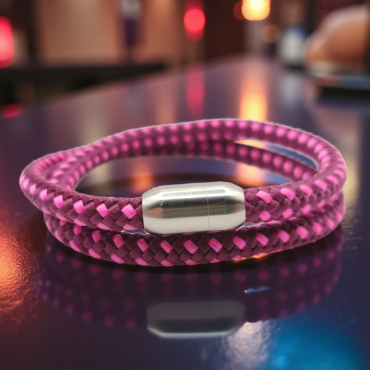 Segeltau-Armband "Shy" als Double | 8mm