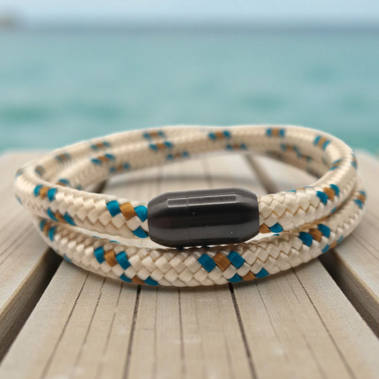 Segeltau-Armband "Luxury" als Double | 8mm