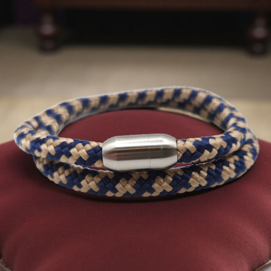 Segeltau-Armband "King" als Double | 8mm