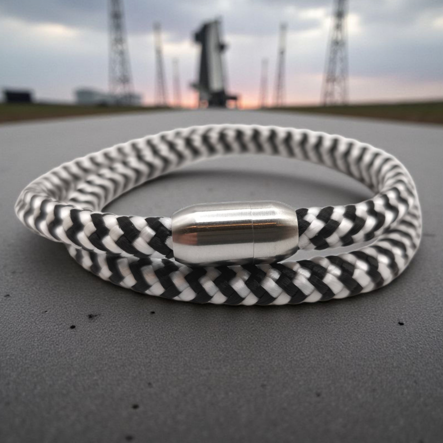 Segeltau-Armband "Rocket" als Double | 8mm