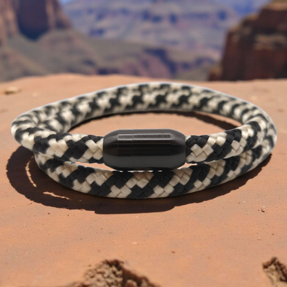 Segeltau-Armband "Rocky" als Double | 6mm