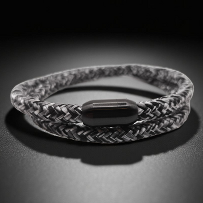 Segeltau-Armband "Shadow" als Double | 6mm