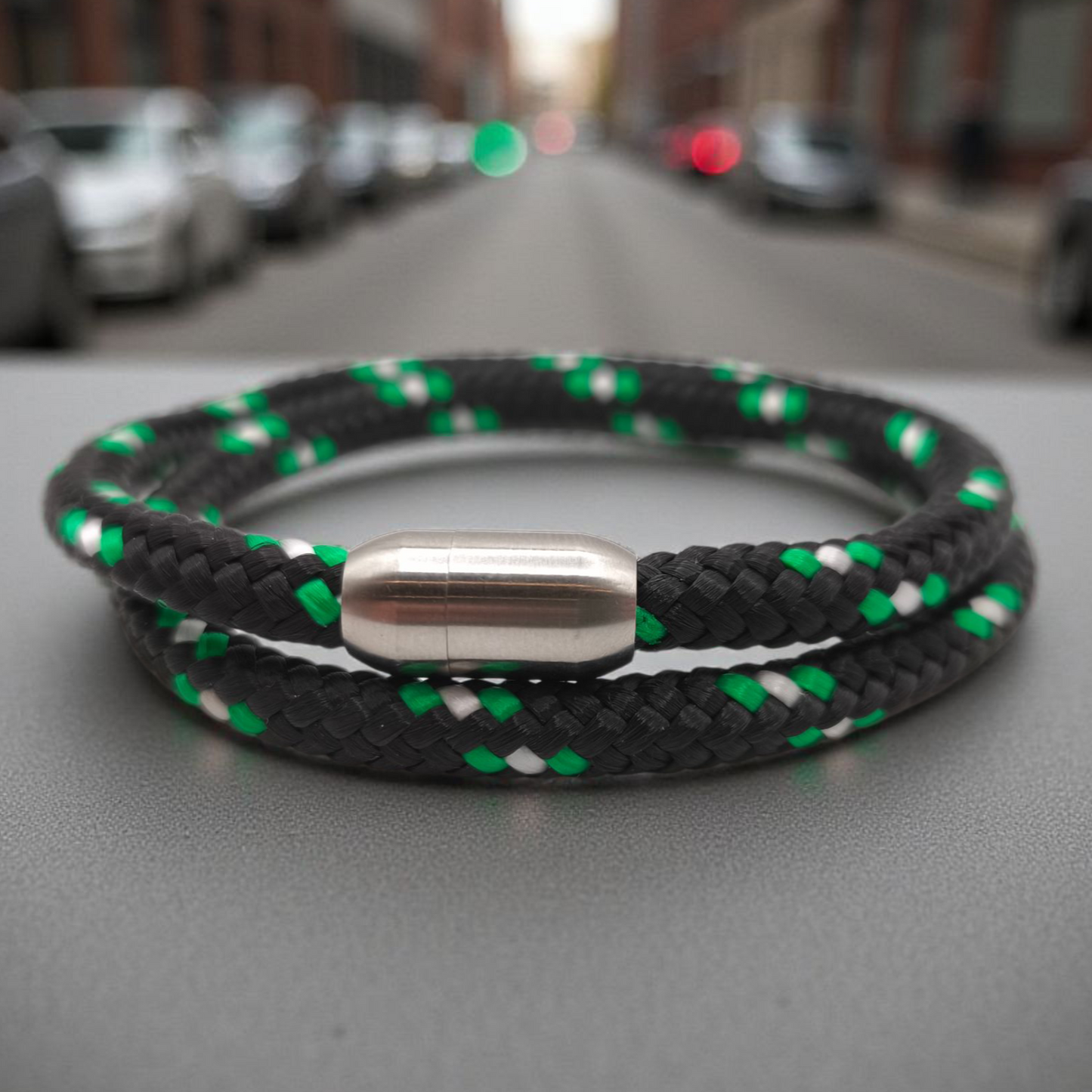 Segeltau-Armband "Discover" als Double | 6mm
