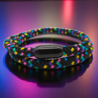 Segeltau-Armband "Disco" als Double | 8mm